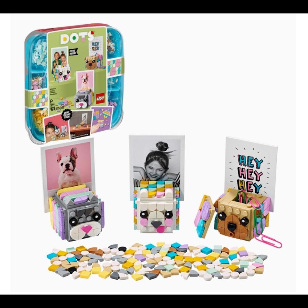 LEGO Dots  DYI picture holders
